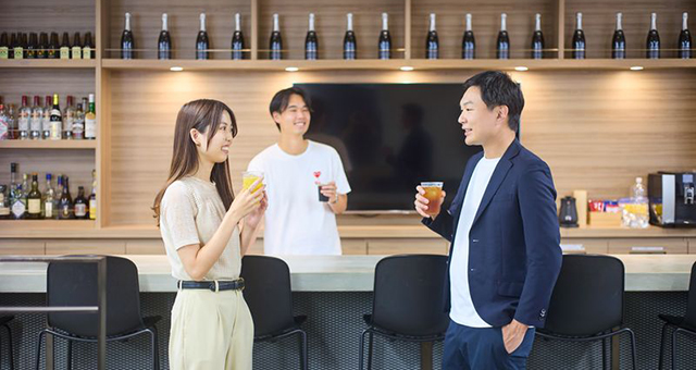 フリードリンク(水、コーヒー、ジュース等)